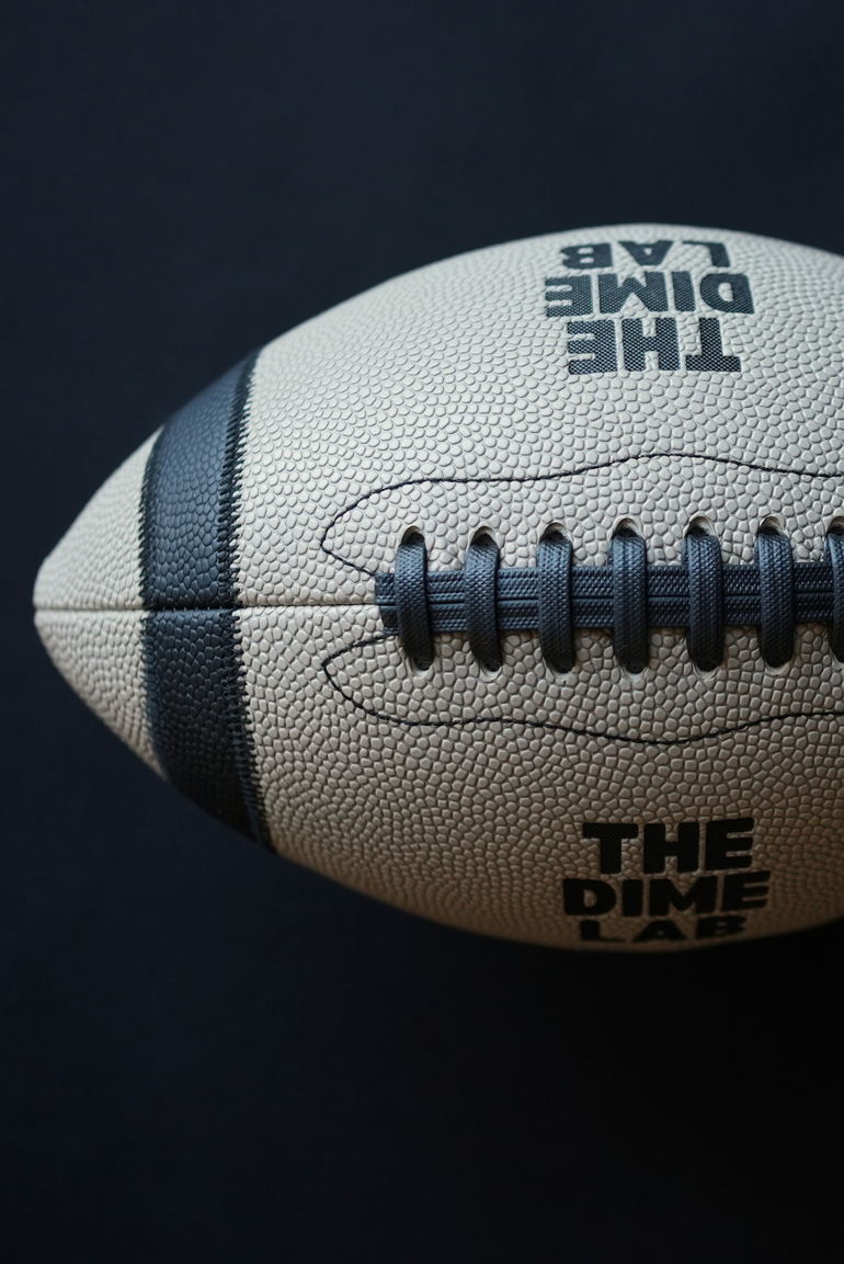 THE DIME LAB: Premium. Engineered. Footballs. – The Dime Lab