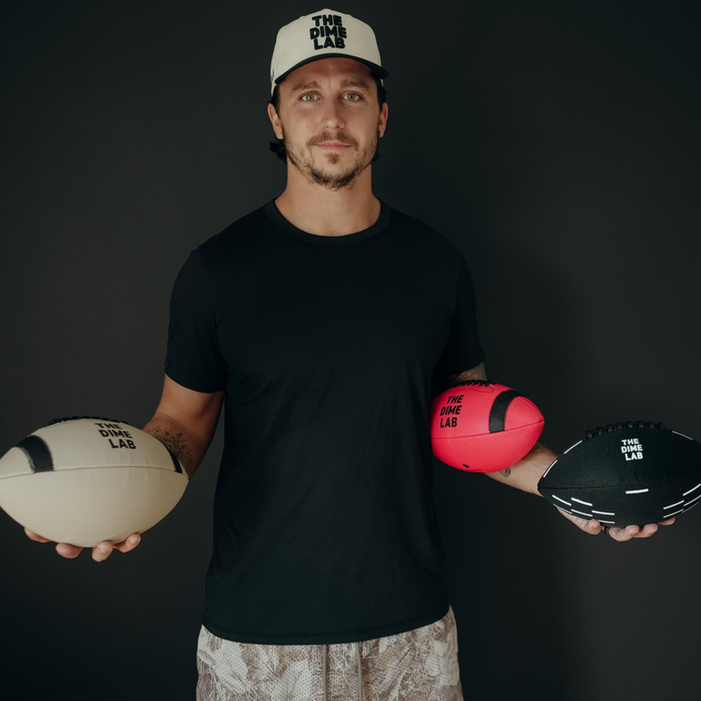 THE DIME LAB: Premium Footballs from ex-NFL QB Kurt Benkert – The Dime Lab